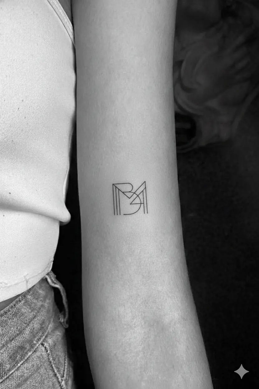 Monograma Minimalista: o que é e por que o seu nome merece um símbolo único Designer Alanne Dias | International Brand Designer | Designer de marca minimalista | Web Design
