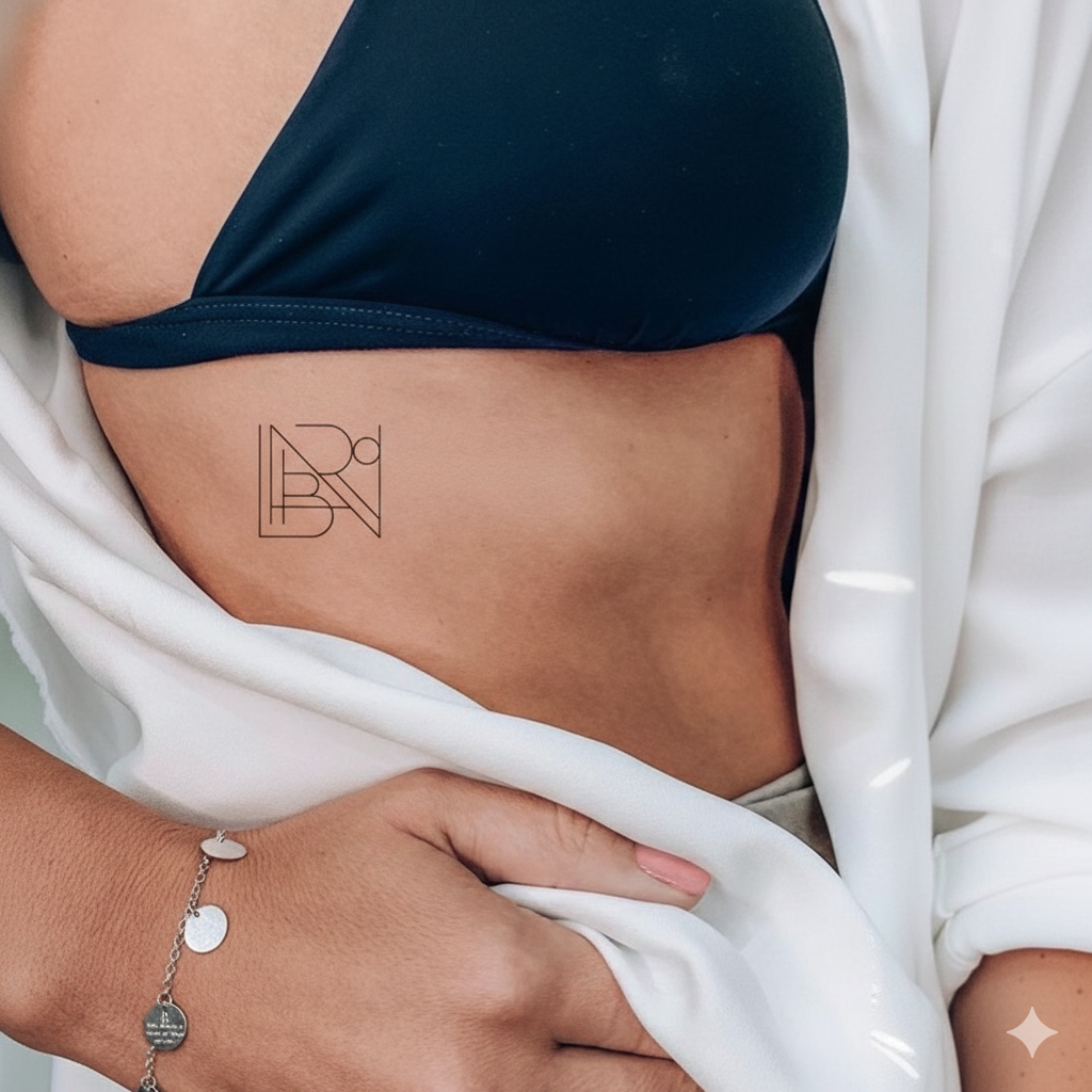 Monograma Personalizado para moldurar ou tatuar