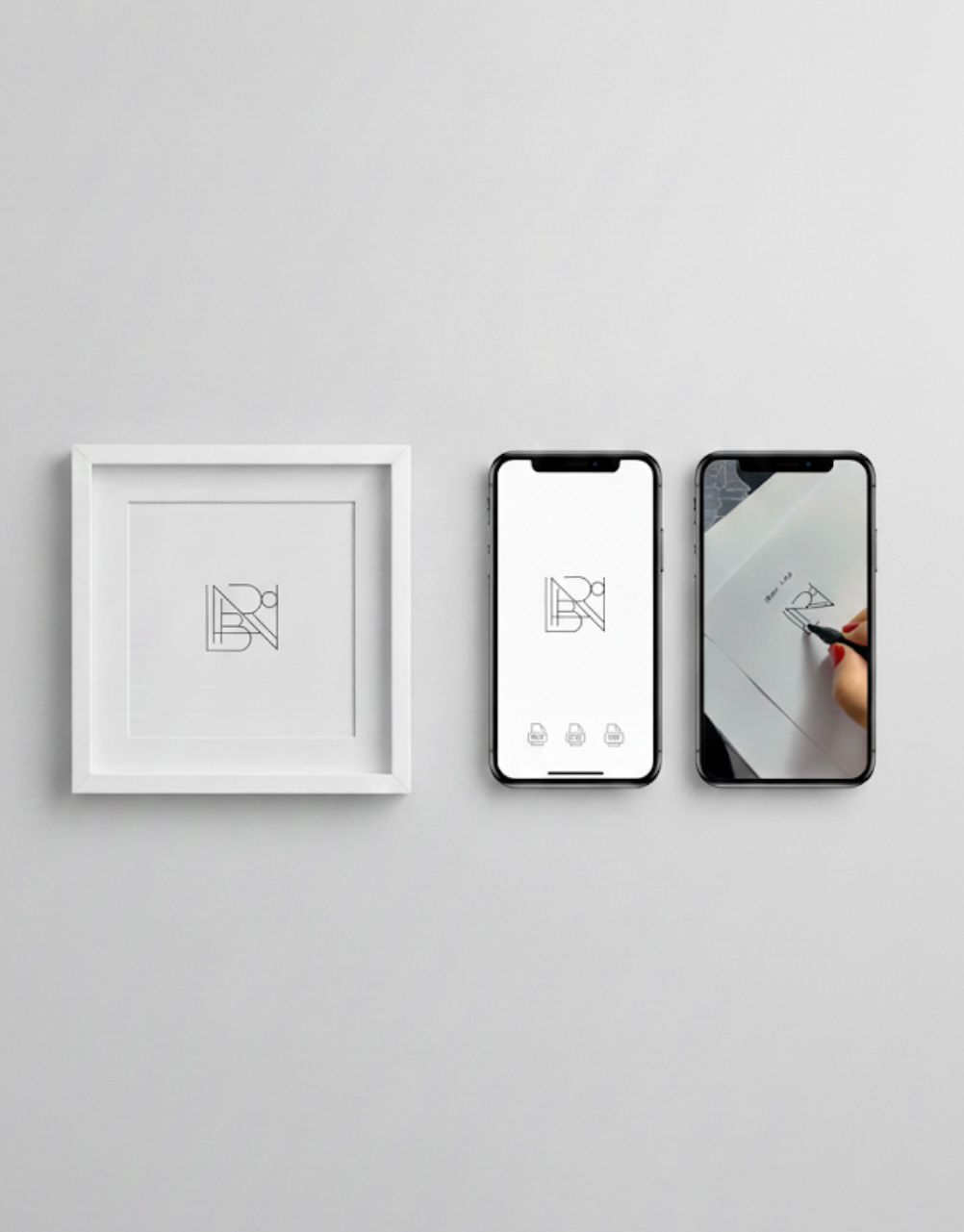 Monograma Personalizado para moldurar ou tatuar