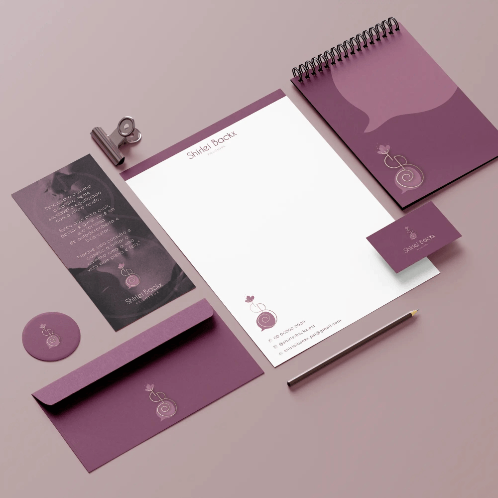 Designer Alanne Dias DIGITAL ART Pacote de Identidade Visual Premium  - Design Minimalista
