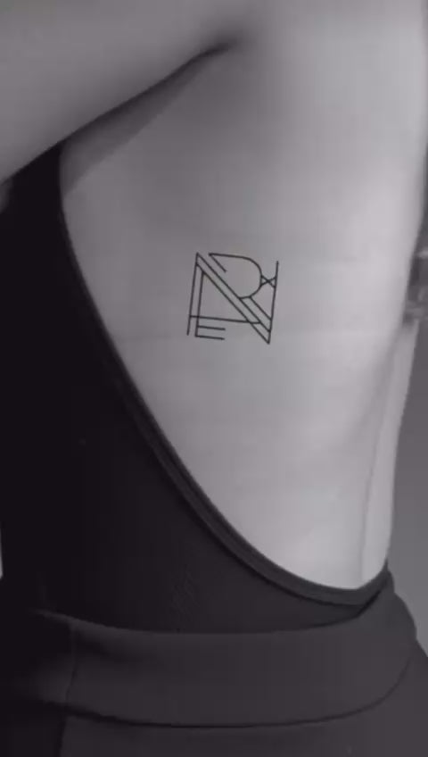 Monograma Personalizado para moldurar ou tatuar